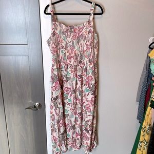 NWOT Old Navy Smocked bodice size XL TALL Cami dress